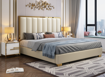 Bett Polster Design Luxus Doppel Hotel Betten 180x200cm Schlaf Zimmer